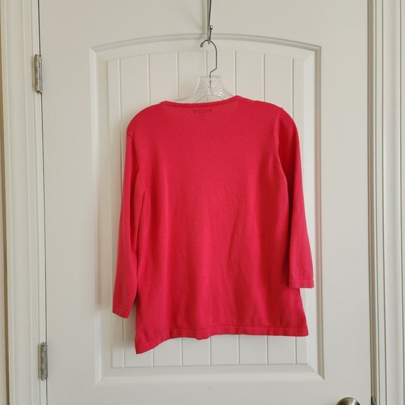 Izod Pink Sweater Size XL - Picture 11 of 13